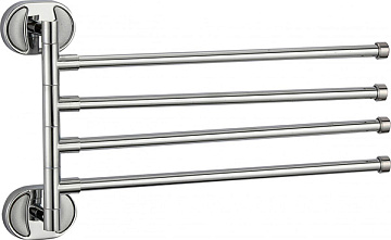 Держатель Savol д/полотенец повор.4ой S-008604