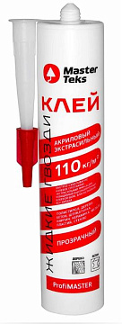 Клей акриловый MasterTeks PM экстрасильный 280гр прозрачный