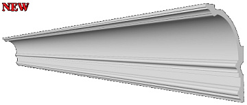 Плинтус потолочный Glanzepol GP-119