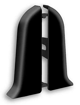 Заглушка Идеал Классик 55 мм Черный 007  (уп. - 20шт.)