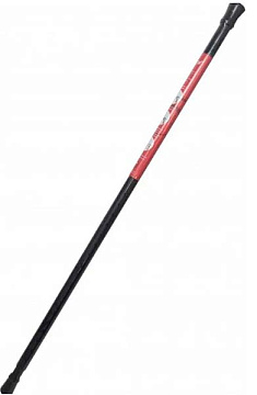 Карниз для ванной 106-183см ЧЕРНЫЙ (S-010683H)