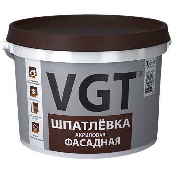 Шпаклевка фасадная 3,6кг ВГТ