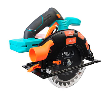 Пила циркул акк б/щ 165мм 1BS без АКБ/ЗУ Sturm! CCS1867BL