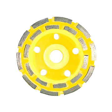 Чашка алмазная двухрядная диам.125мм (20/40) 70711 БИБЕР