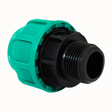 Муфта с наружней резьбой ПНД 20*3/4 POELSAN