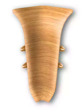 Угол внутренний Идеал Классик 55 мм Дуб светлый 212 (уп. - 20шт.)