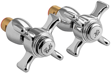 Комплект : кранбукса 1/2 м/к маховик крест (5005)