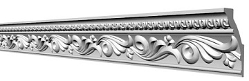Плинтус потолочный Glanzepol GP-29/28