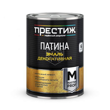 Эмаль декор ПАТИНА алюминий 0,2л Престиж