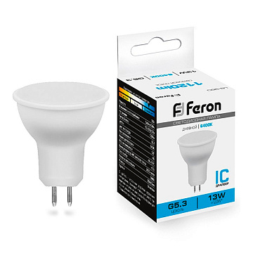 Лампа с/д FERON G5.3 LED JCDR LB-960 13W 230V 6400K