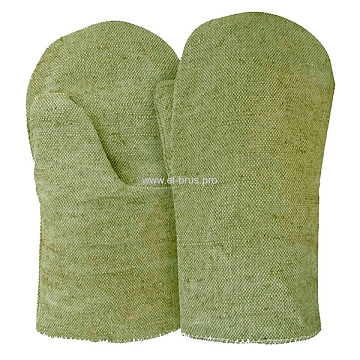 Рукавицы брезентовые с двойной накладкой