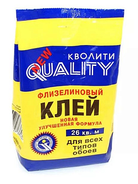Клей обойный QUALITY флизелин 200гр (30)