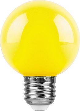 Лампа с/д FERON 3W 230V E27 LB-371 желтый
