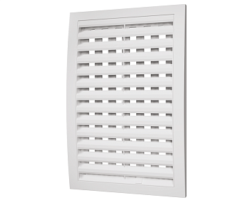 Решетка вентиляционная 1825РРП белая ERA