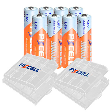 Аккумулятор PKCELL 1.6 V Ni-Zn AAA900Wh 4 шт/бл