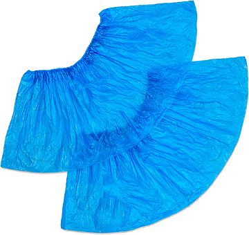 Бахилы ПНД 12 микрон 2,5г 50 пар 89551