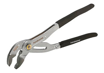 Клещи переставные 300мм, кноп. шарнир, раскр. 70мм Hanskonner HK1020-06-A300