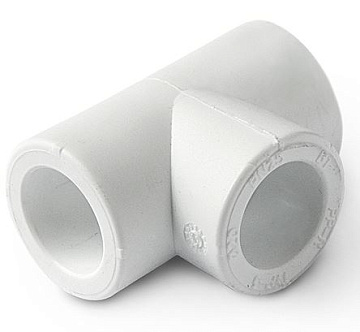 PP-R Тройник Белый 25