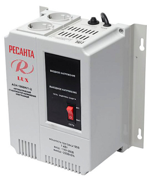 Стабилизатор напряжения Ресанта АСН-1000Н/1-Ц Lux  63/6/14