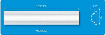 Молдинг потолочный Формат 40002 1,3м (100)