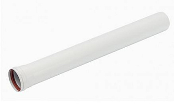 Труба удлинительная d 80 мм, 0,25 м, эмаль