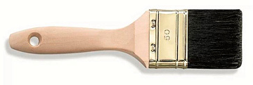 Кисть флейц, 100мм свет.щет, дер 81459912