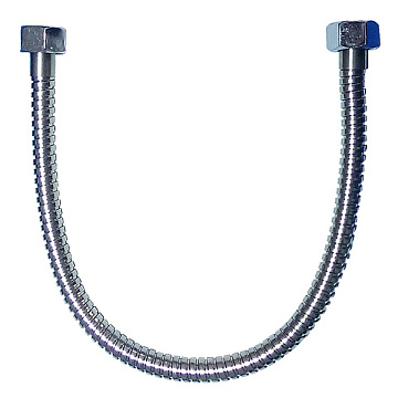 Шланг для душа 1/2" 0,5м хромированный (0006)