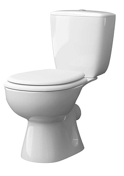 Унитаз (компакт) КЕРАМИН ПОЗИТАНО слив6л, сид.ПЛАСТИК