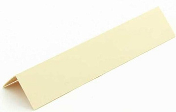 Фурнитура  ПВХ Угол Слоновая кость 008 10х10мм 2,7м (уп. - 25 шт.)