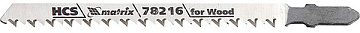 Пилки д/лобзика MATRIX T301CD 90*3,0 мм 78216