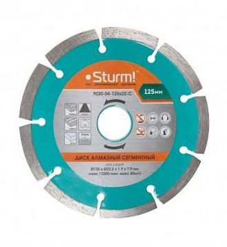 Алмазный диск сегментный 150мм Sturm! 9020-04-150x22-C