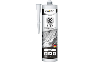 KIM TEC Клей 92 для декора, белый 280мл (12шт)