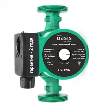 Насос циркуляционный OASIS 32-60 180vv 230V с гайками