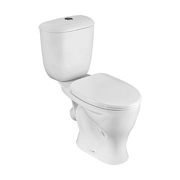 Унитаз (компакт) SANTERI ВОРОТЫНСКИЙ косой выпуск (БЕЛЫЙ)