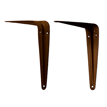 Кронштейн практичный 125х100 коричневый (20/ 240) L7700BR