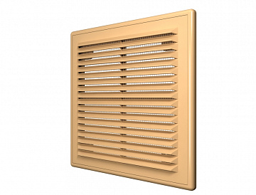 Решетка вентиляционная 1825Р бежевая, АБС 183х253 ERA