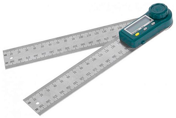 Угломер металлический с электронным отсчетом 200мм FIT 19320