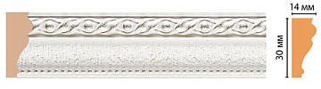 Интерьерный багет 125-42 Каменная коллекция 2,4м