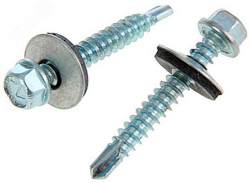 4,8х50(51) саморез кров.с шайб.с рез.прокл.(200)