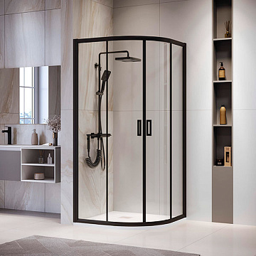 Душевое ограждение RGW PA-52B 900x900 черный профиль (03085299-14)