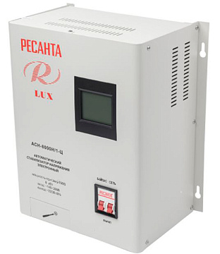Стабилизатор напряжения Ресанта АСН-8000Н/1-Ц (Lux) 63/6/17