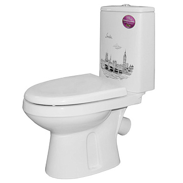 Унитаз (компакт) СТАРЫЙ ОСКОЛ ЛОРЕНА ЛЮКС ДЕКОР ЛОНДОН