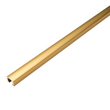 Бордюр декор 10мм 2,5м анодированый золото глянец