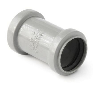Муфта канализационная ремонтная (проходная) d40 "RTP"