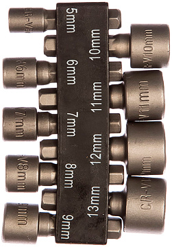 Набор усиленых головок 9шт (5-13 мм) USP 57915