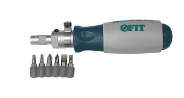 Отвертка FIT 6 бит, реверс, усилен. 56450