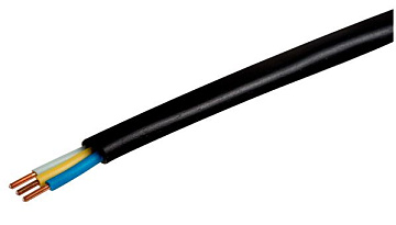 Кабель ВВГ-Пнг-LS(А) 3х2.5 (бухта 50м)  АЛЬФАКАБЕЛЬ KOCVVGpngLS3x2.5_50m