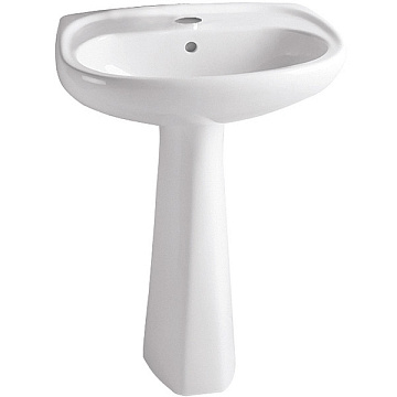 Раковина c пьедесталом VITRA NORMUS 55см. (9600B003-7650)
