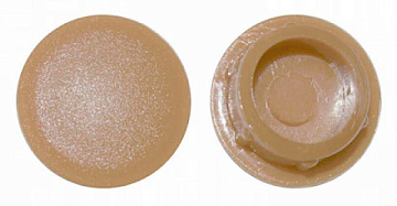 Заглушка под отверстие d8 светло бежевая (1000)