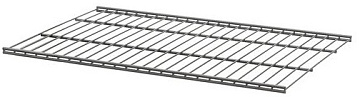 Сеточная полка 1203x406мм серая L99124GA